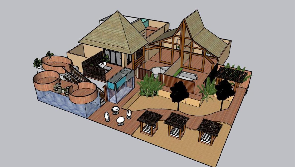 Villa Pantai Boutique Hotel Atins Exterior foto